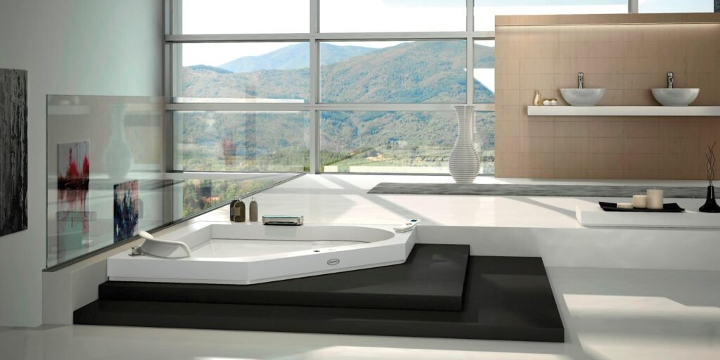 ג'קוזי Aura Corner Corian