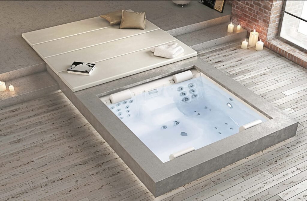 ג'קוזי 2 Built in עם 10 ג'טים בלאוור