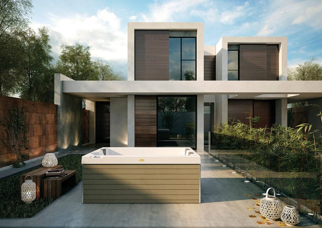 ג'קוזי DELFI לבחוץ