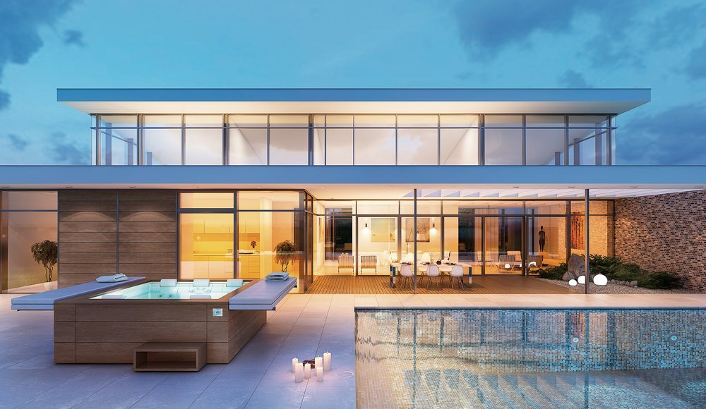 ג'קוזי לבחוץ דגם Wave Freestanding עם 2-3 מקומות ישיבה