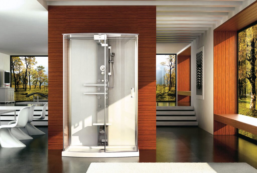 מקלחון עיסוי וסאונה מסדרת מינימה